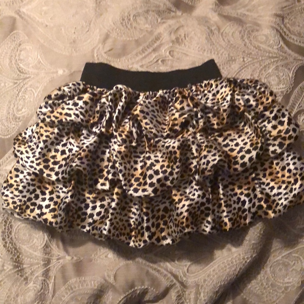 Cute animal print skirt